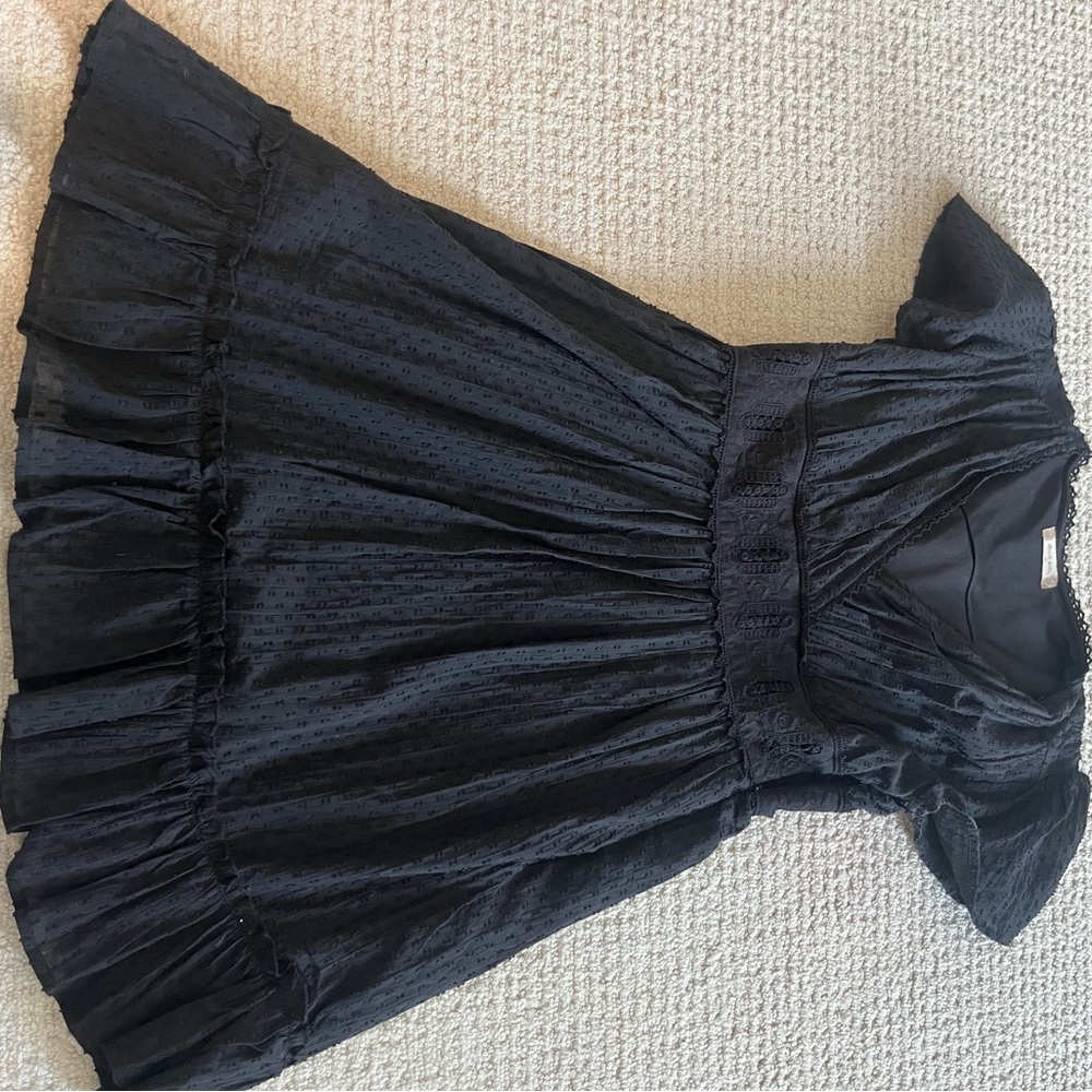 Altar'd State Black Mini Dress Chic and Versatile